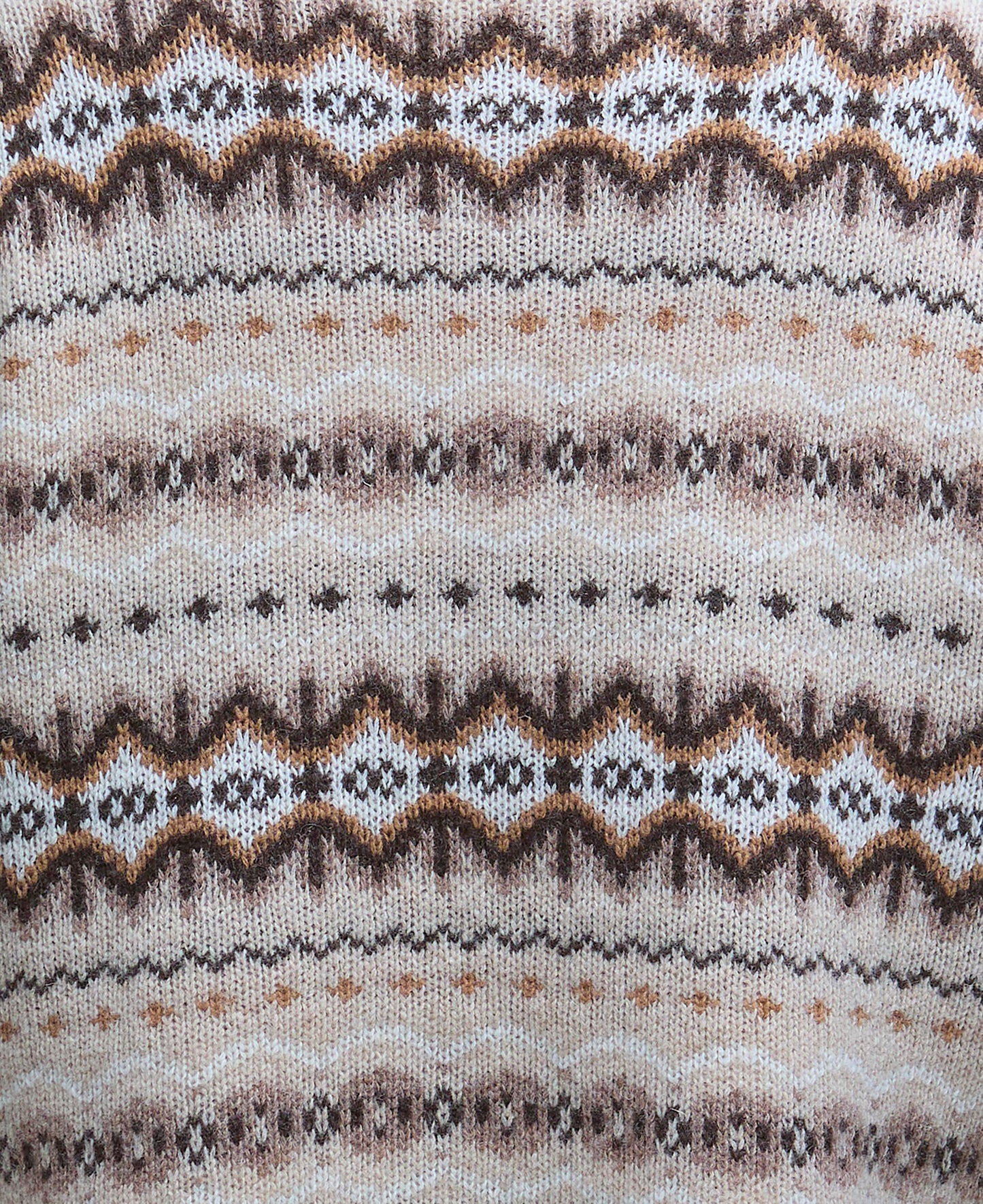 Helen Fair isle Roll-Neck Jumper
