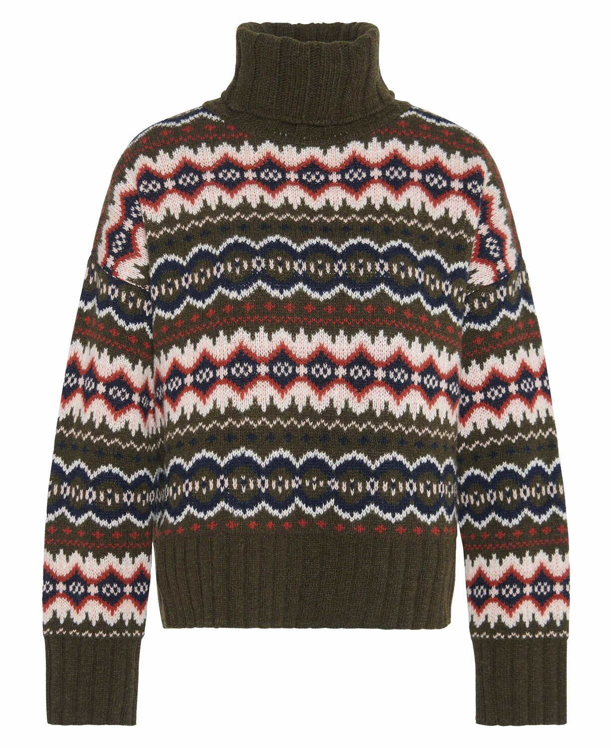 Helen Fair isle Roll-Neck Jumper