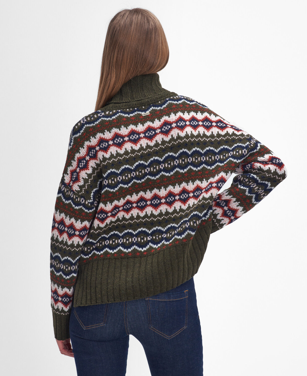 Helen Fair isle Roll-Neck Jumper