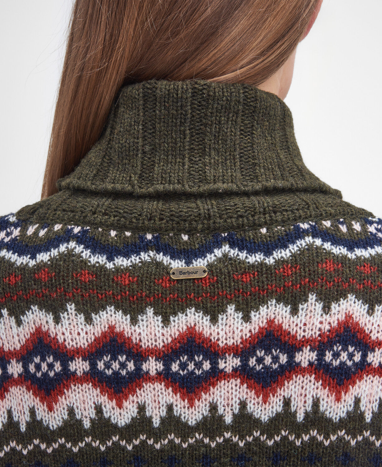 Helen Fair isle Roll-Neck Jumper