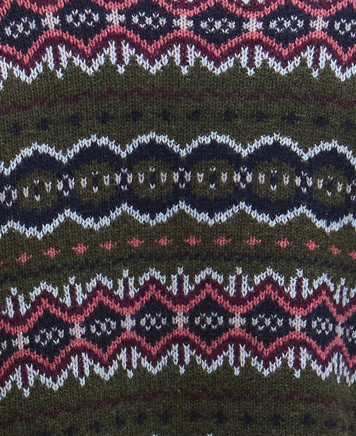 Helen Fair isle Roll-Neck Jumper