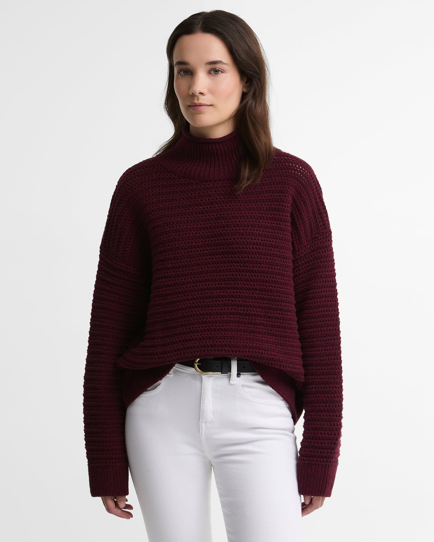 Rosamund Funnel Neck Jumper