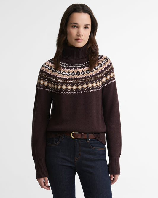 Darwen Fairisle Rollneck Jumper