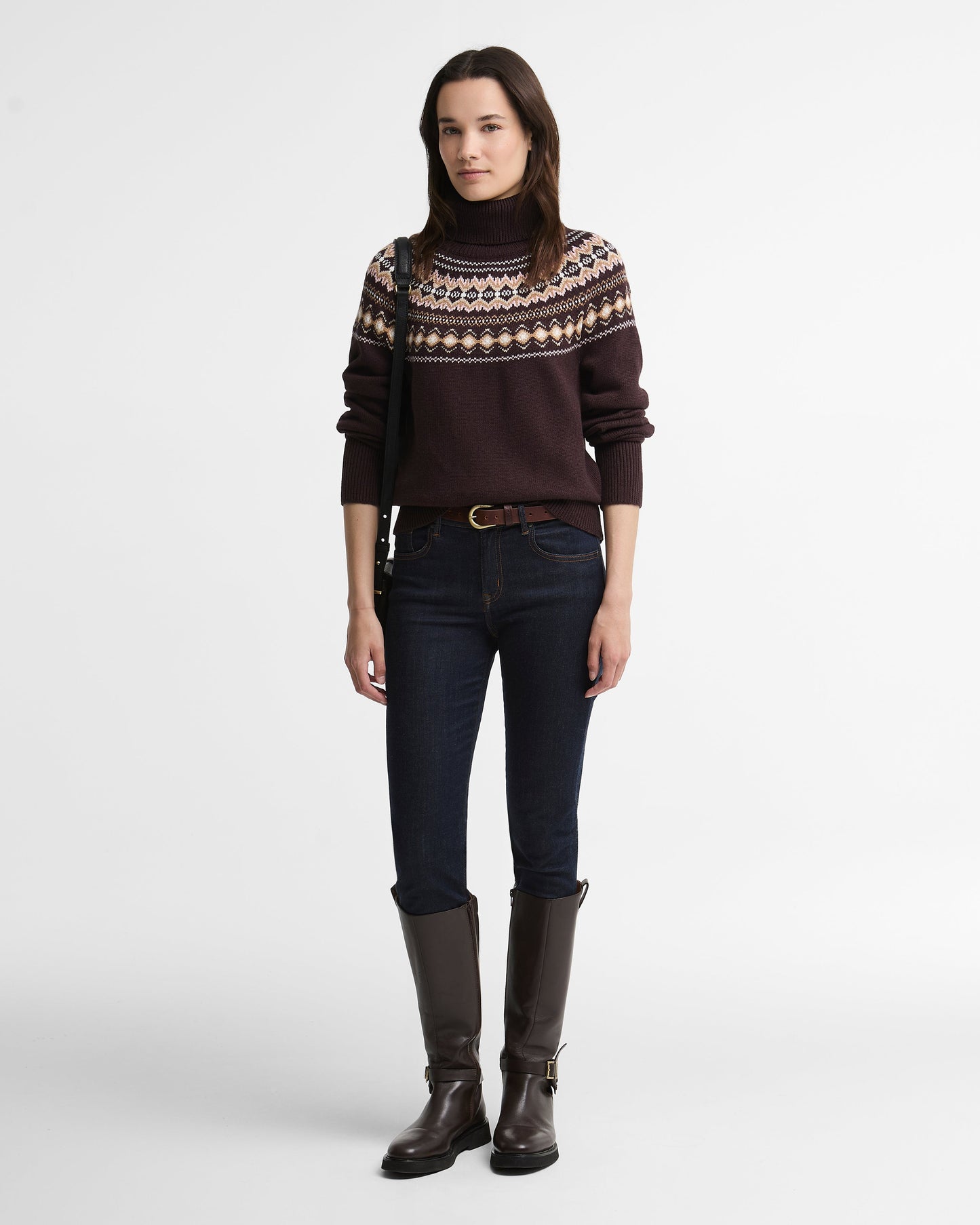 Darwen Fairisle Rollneck Jumper