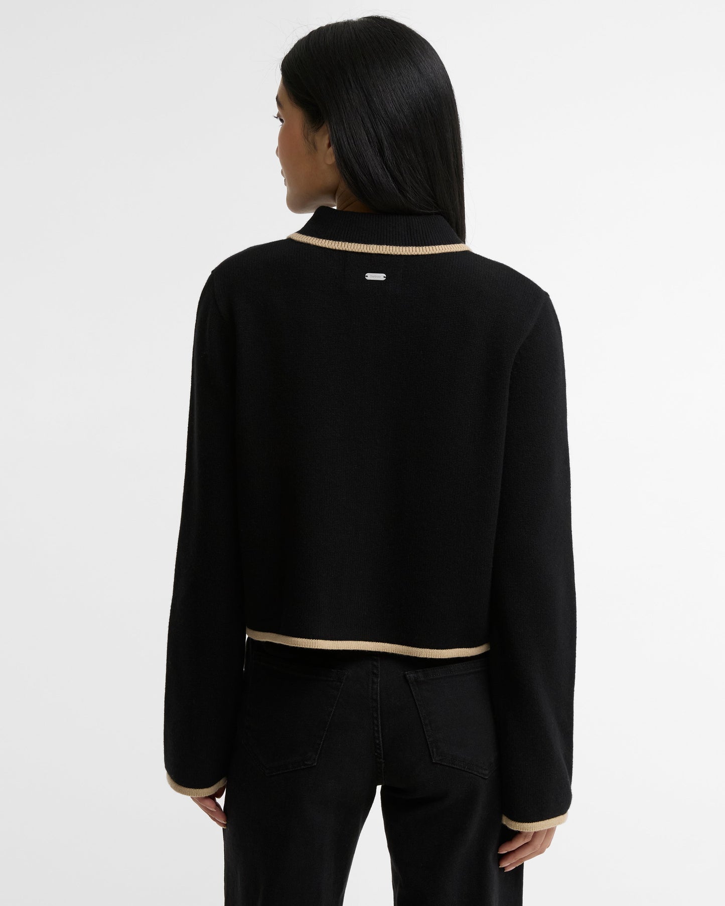 Amryn Wool Zip-Up Cardigan
