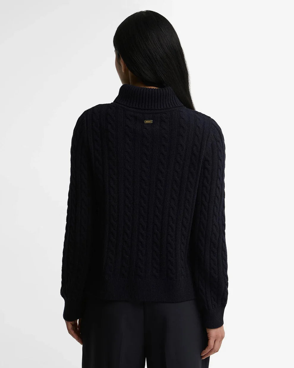 Ambleside Cable-Knit Rollneck Jumper
