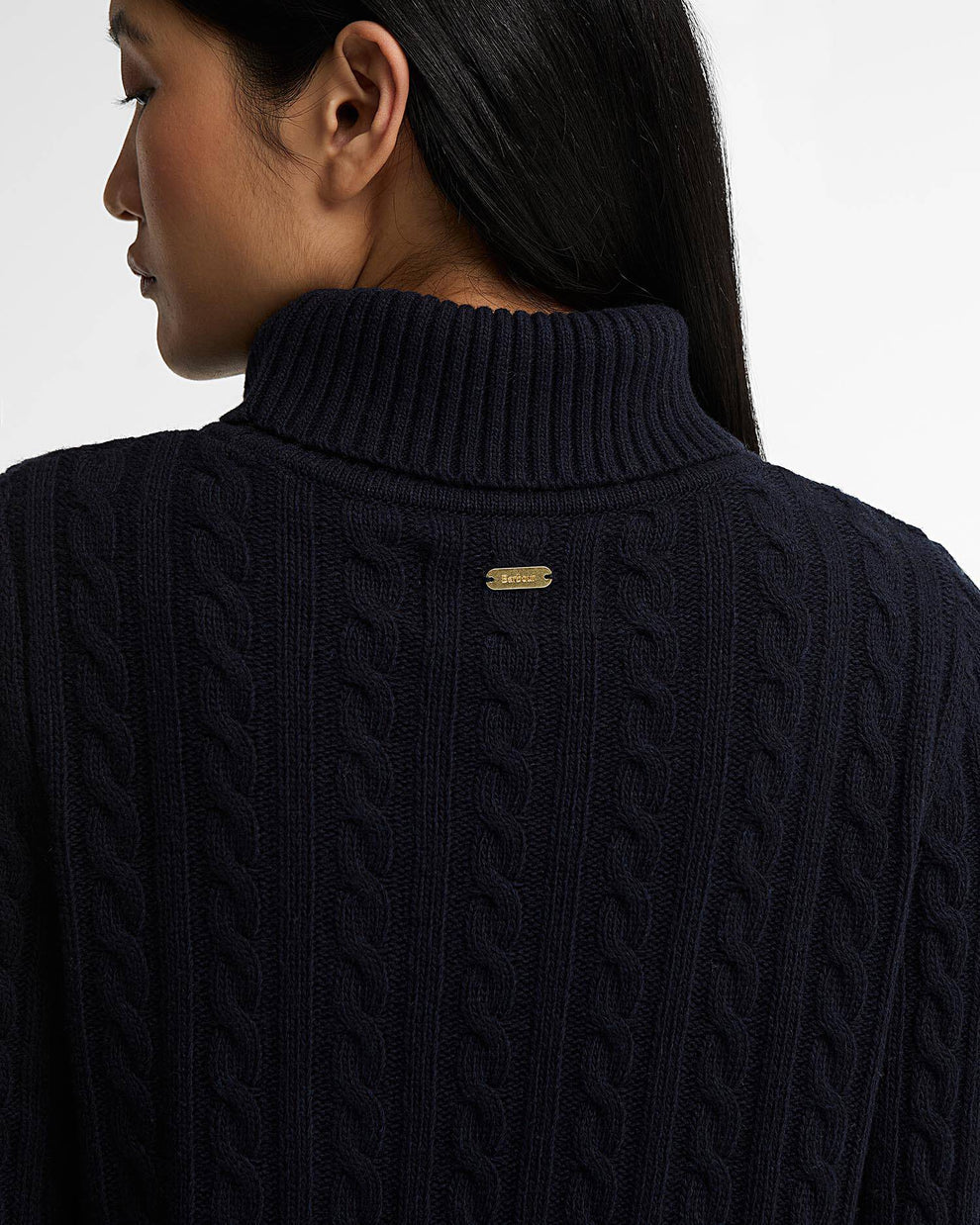 Ambleside Cable-Knit Rollneck Jumper