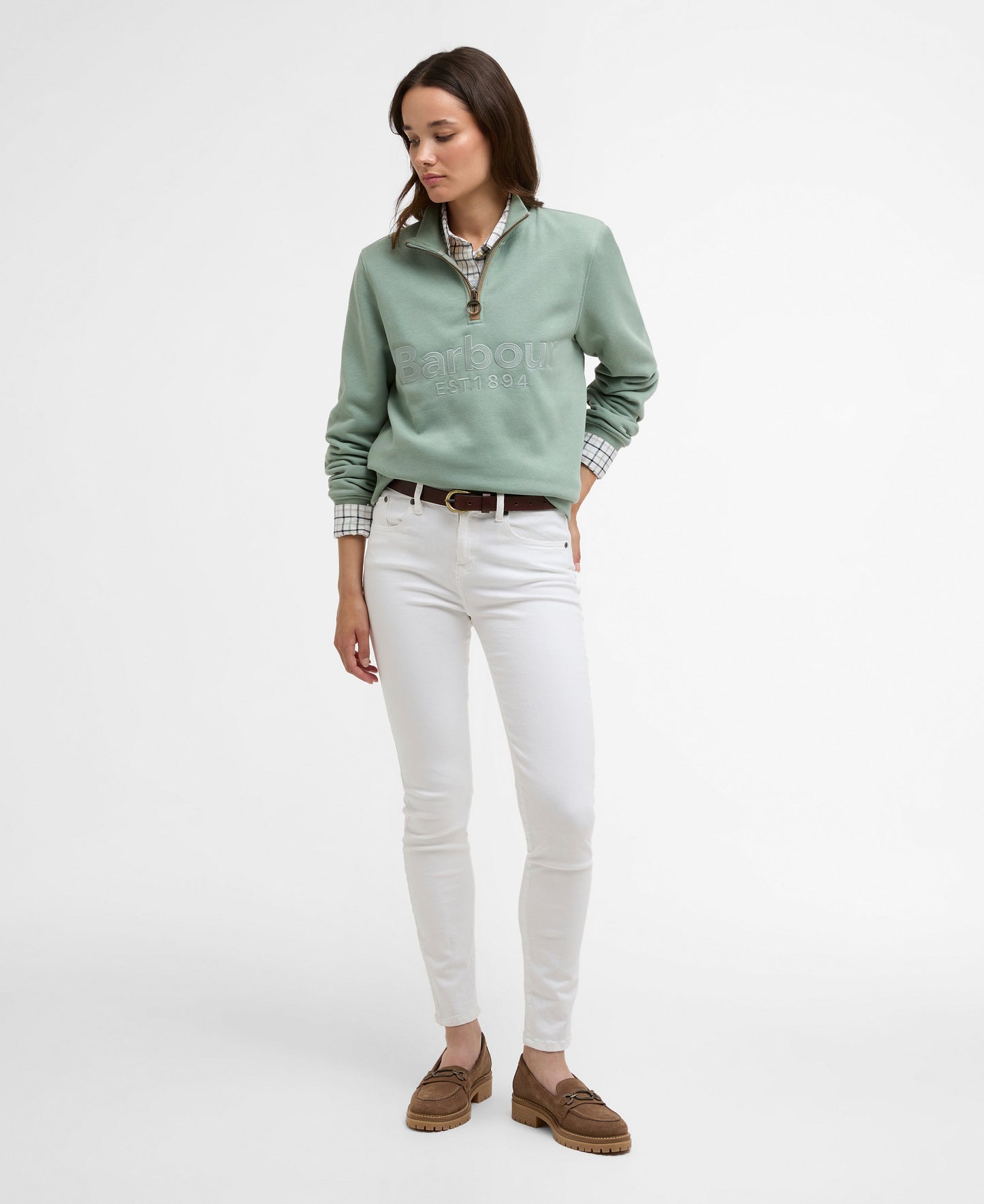 Cynthia Half Zip Sweatshirt