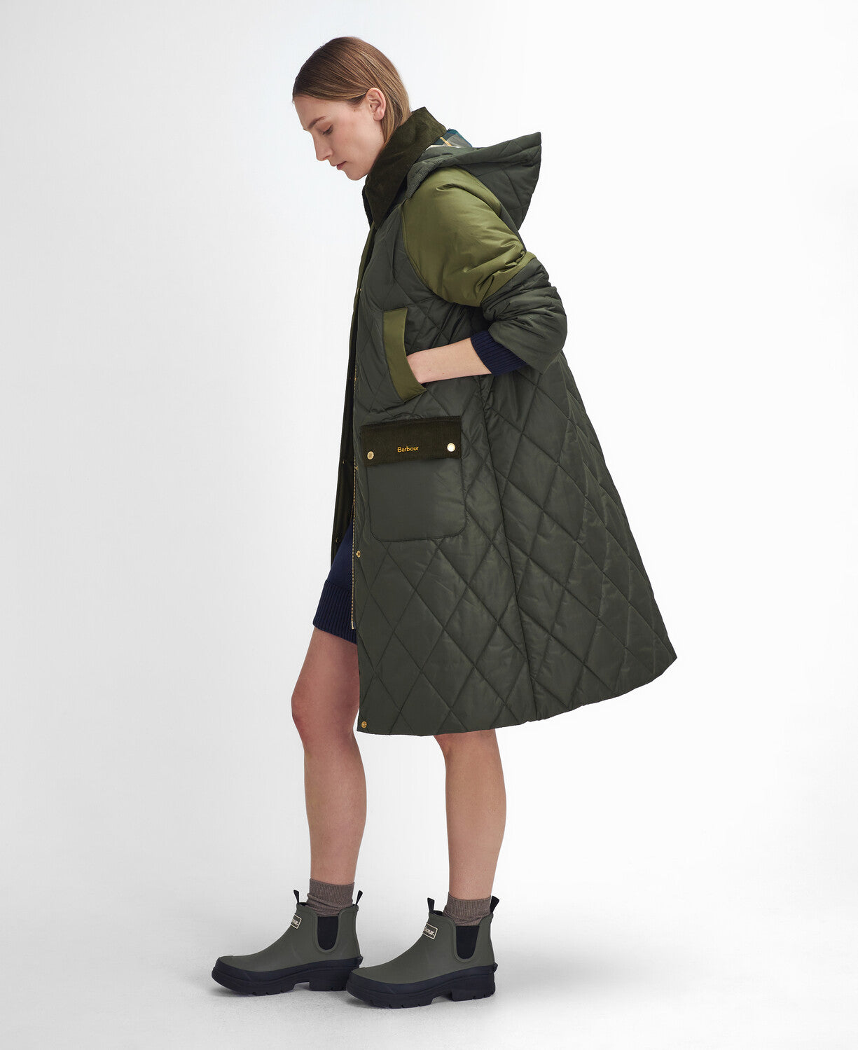 Cookston Longline Quilted Jacket