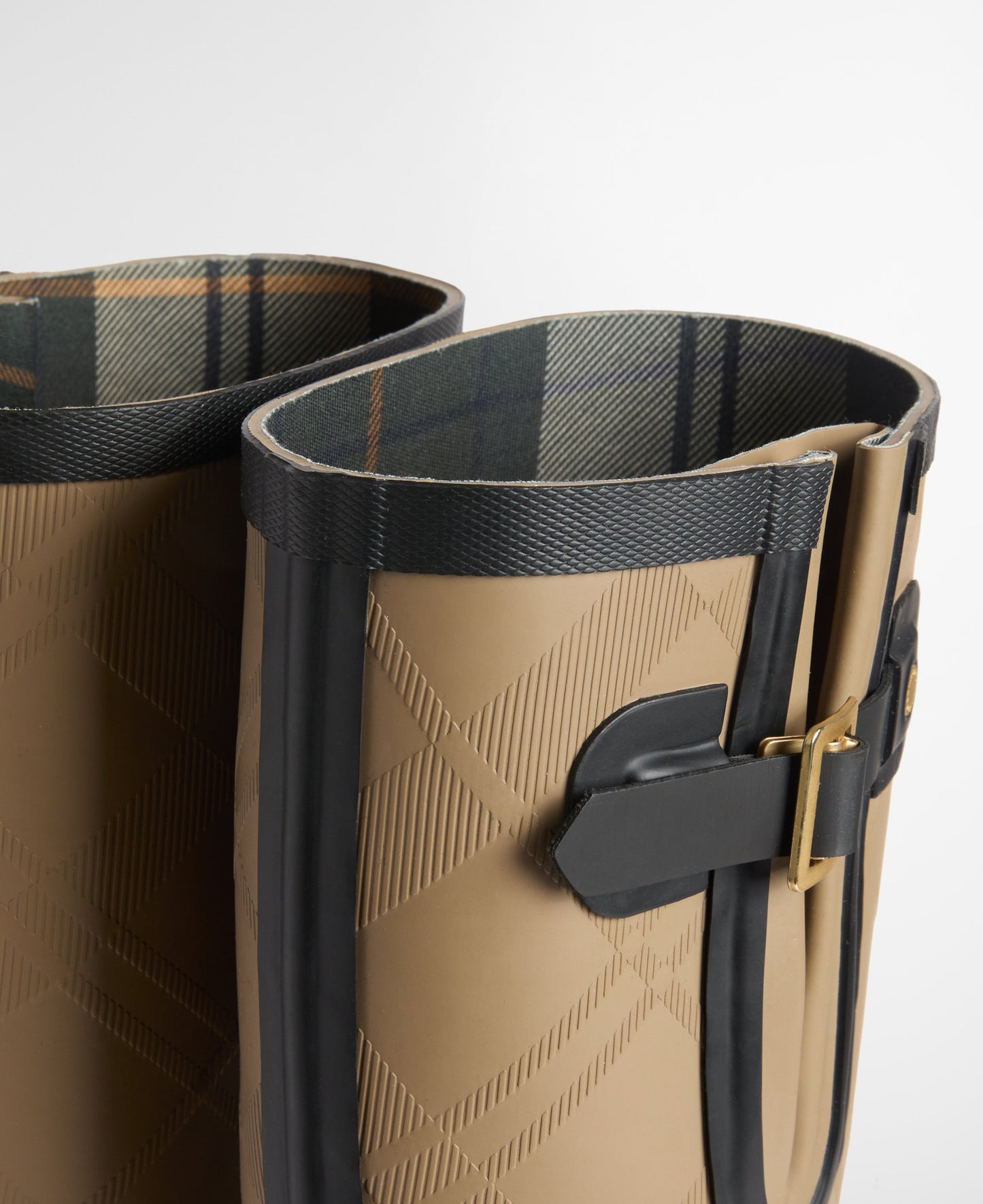 Leighton Tartan Wellingtons