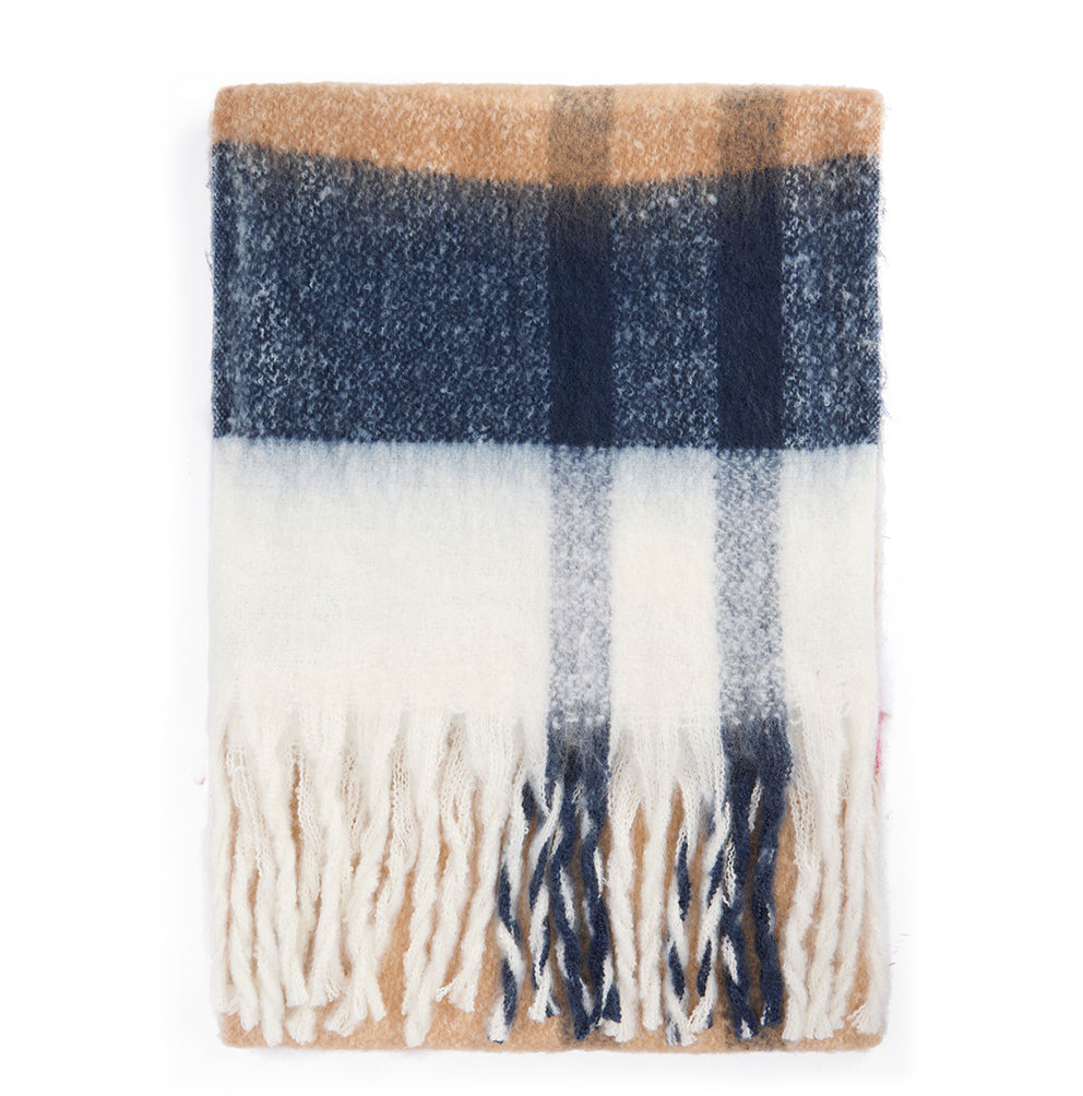 Isla Tartan Boucle Scarf