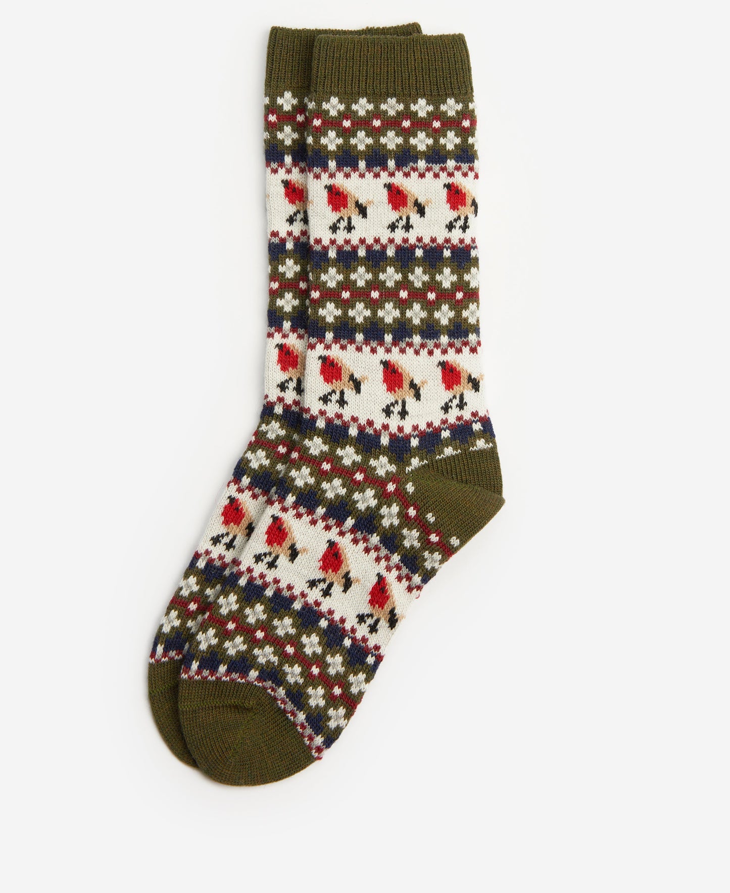 Robin Fairisle Sock