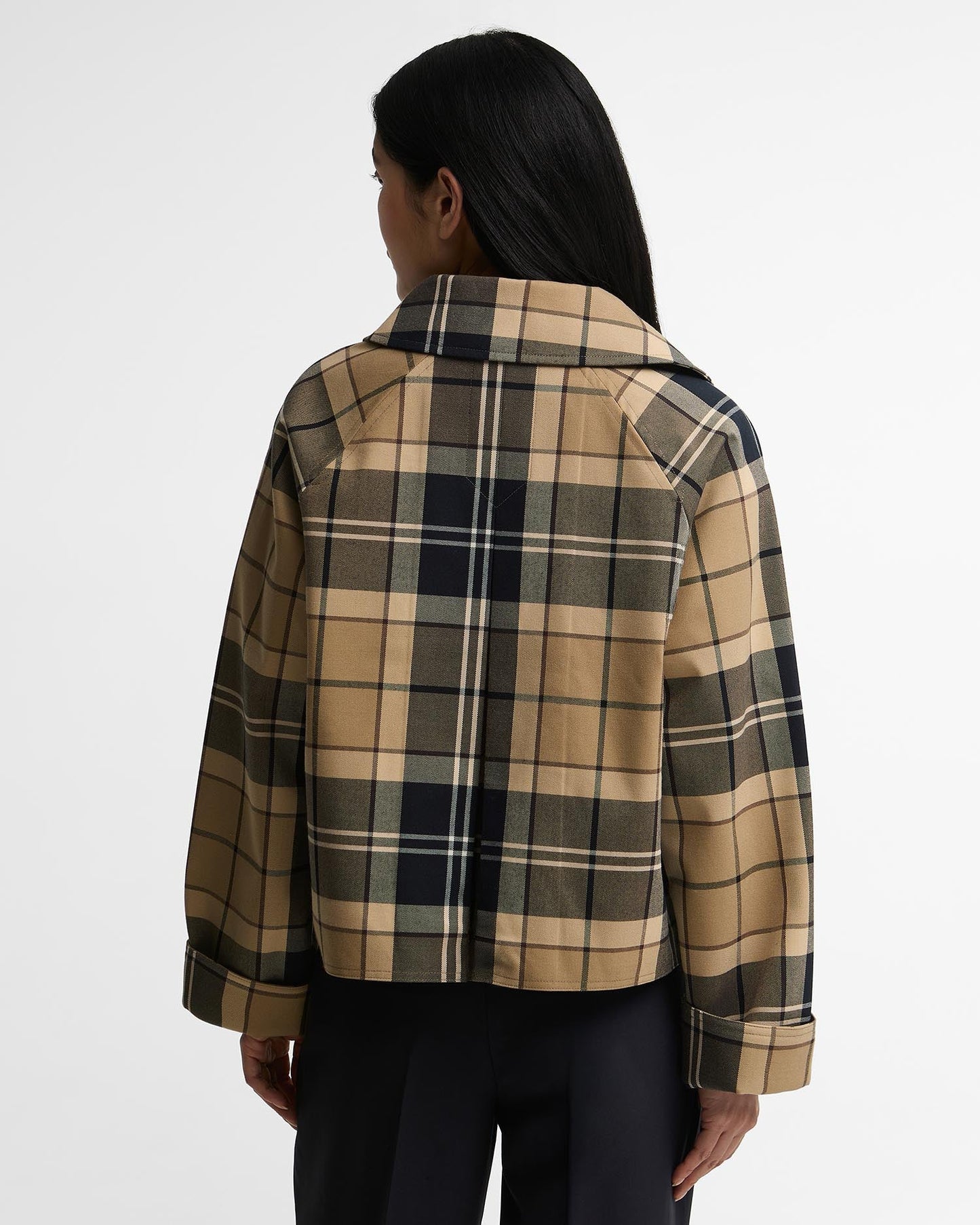 Delilah Tartan Showerproof Jacket