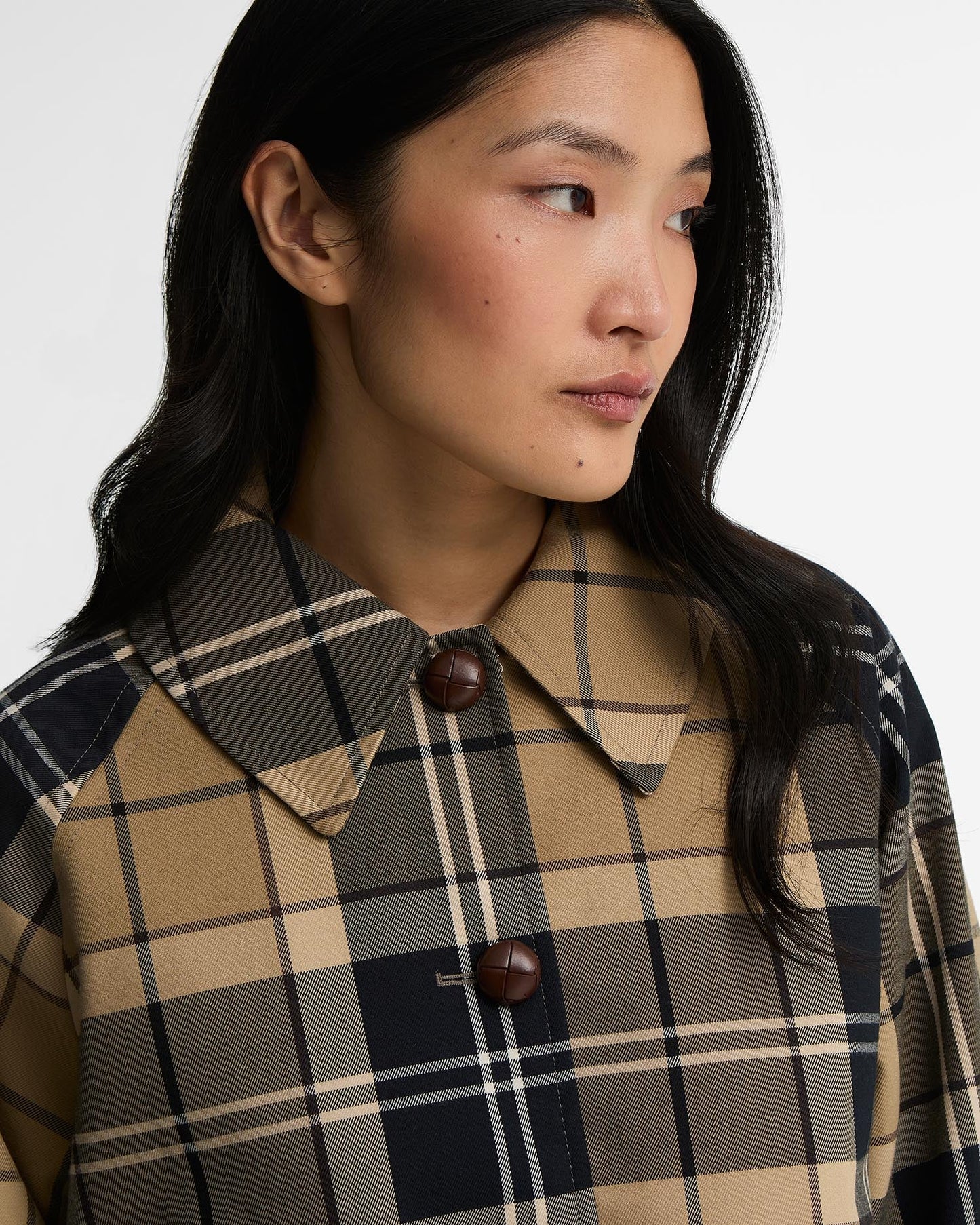 Delilah Tartan Showerproof Jacket
