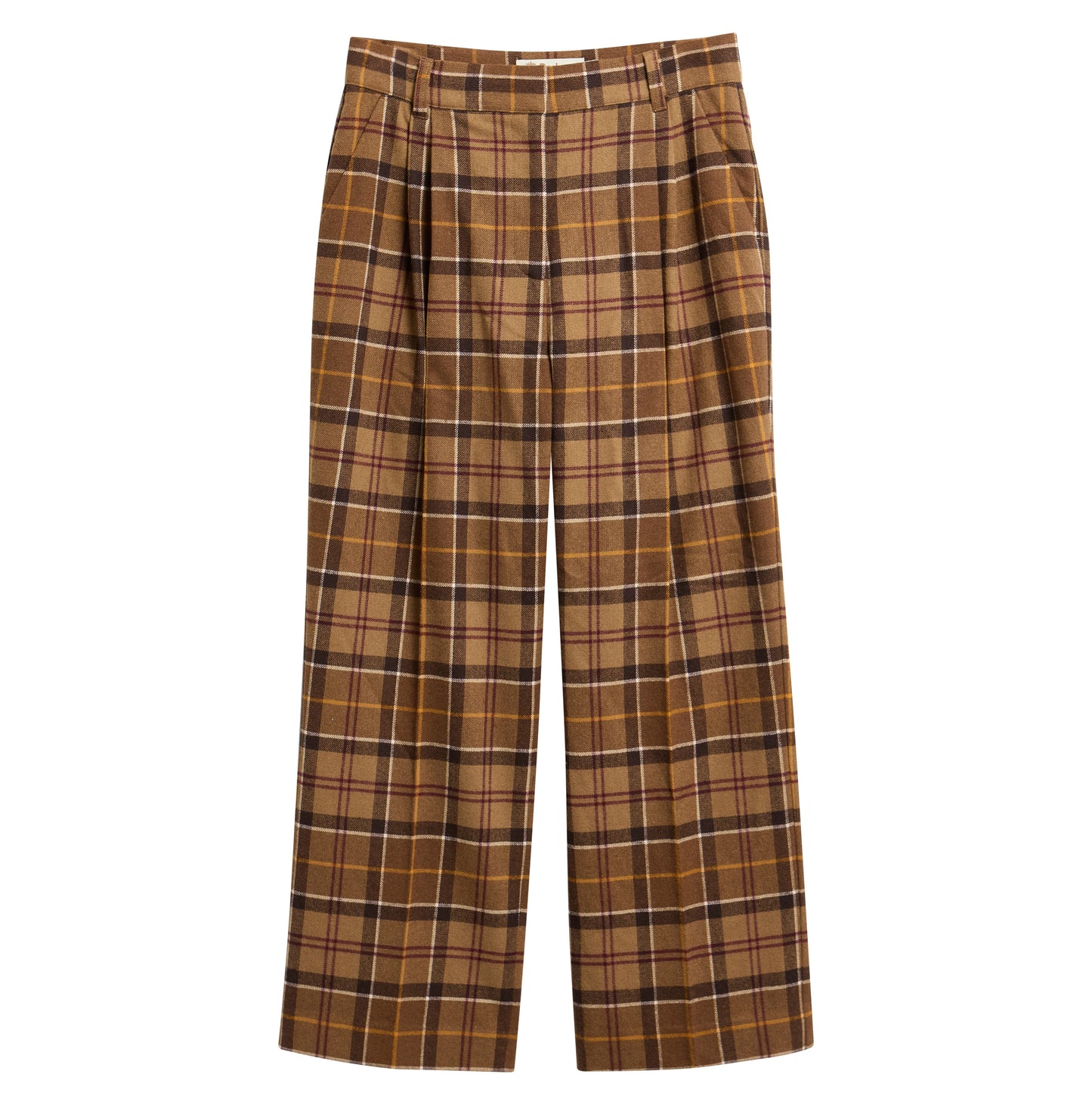 Darwen Tartan Straight-Leg Trousers