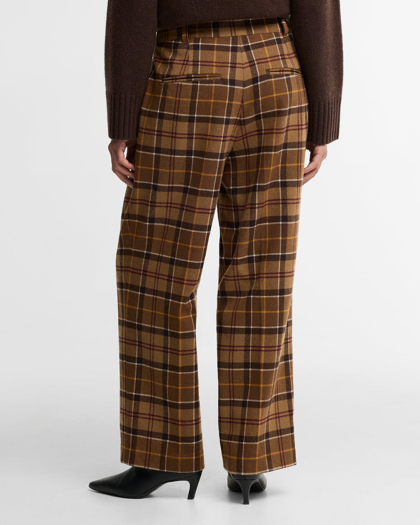 Darwen Tartan Straight-Leg Trousers