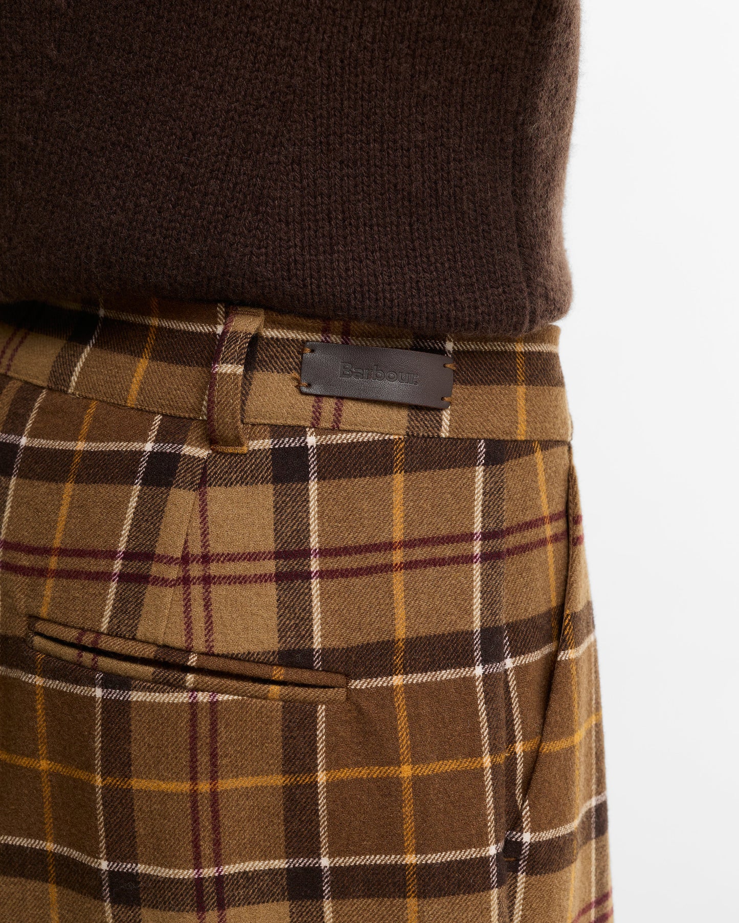 Darwen Tartan Straight-Leg Trousers