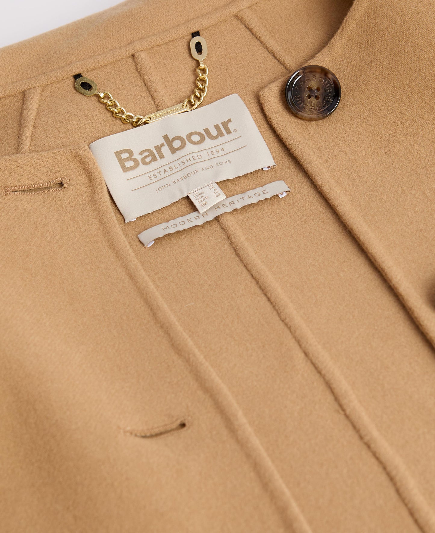 Clementine Wool Scarf Coat