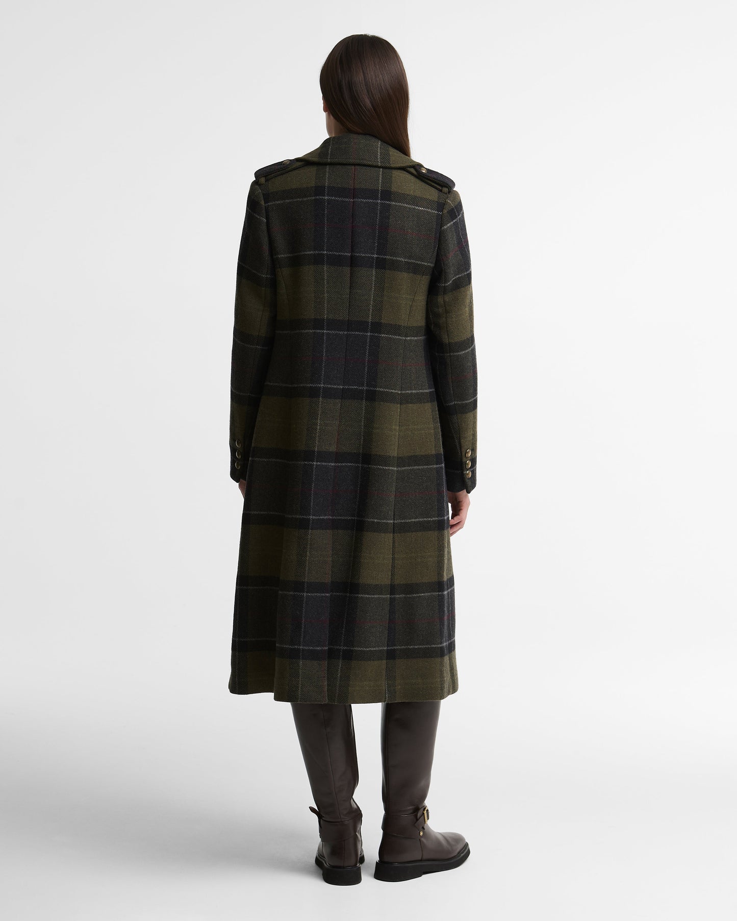 Cottesmore Checked Wool Coat