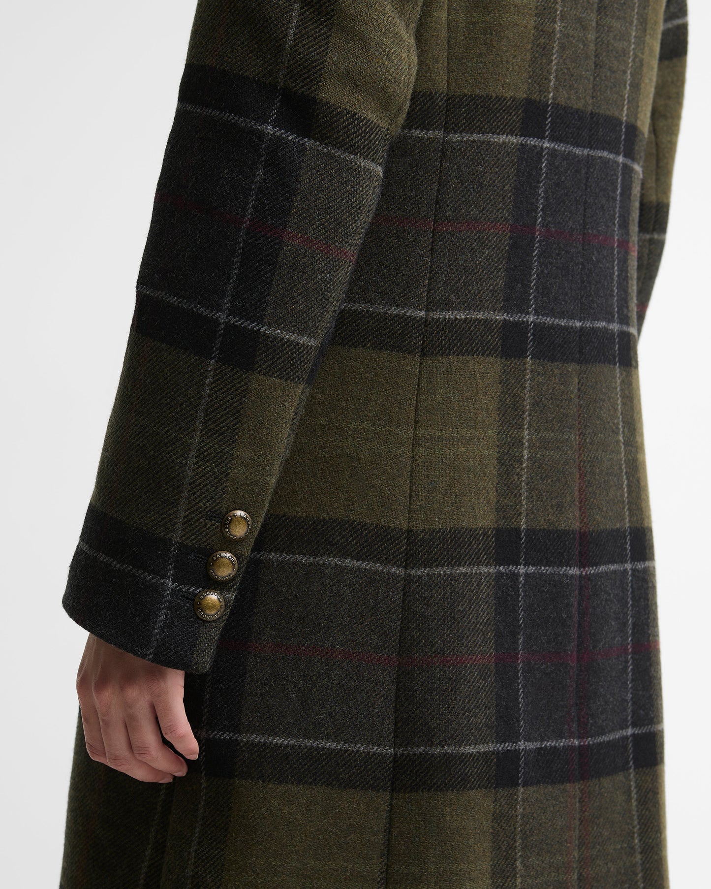 Cottesmore Checked Wool Coat