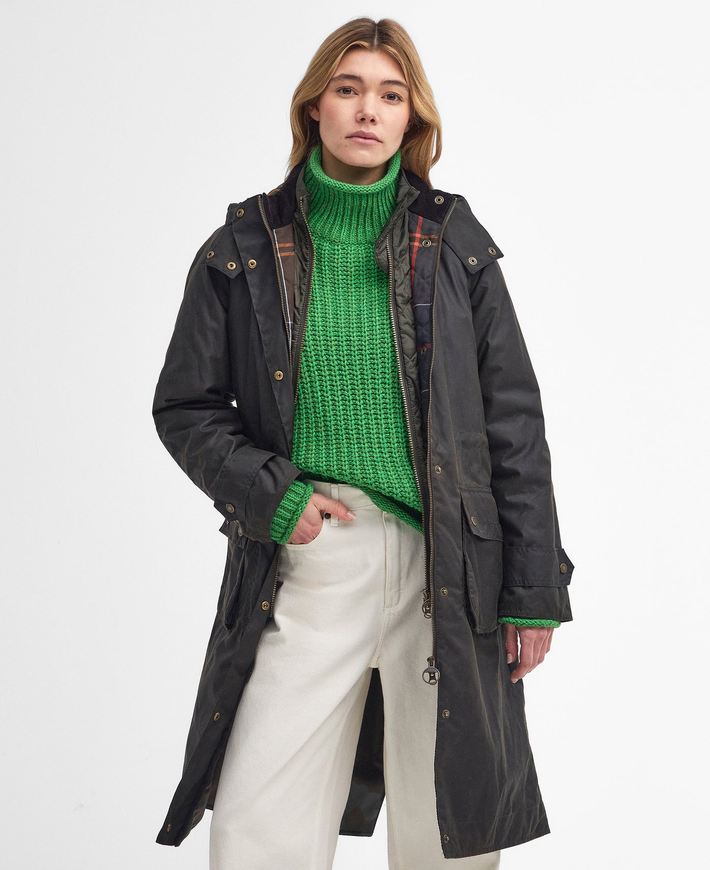 Long Cannich Wax Jacket