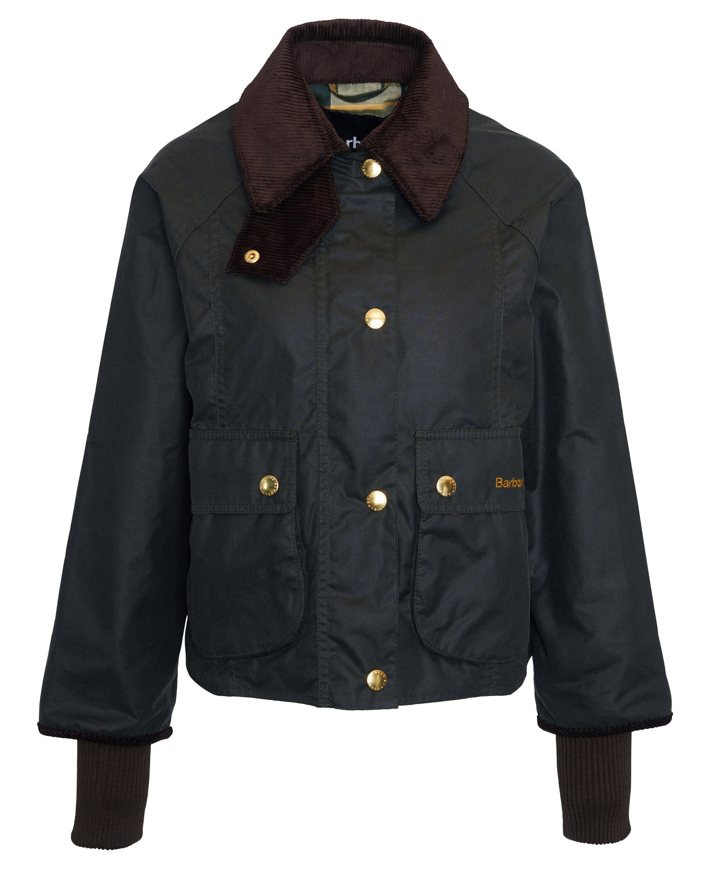 Cropped Beadnell Waxed Jacket