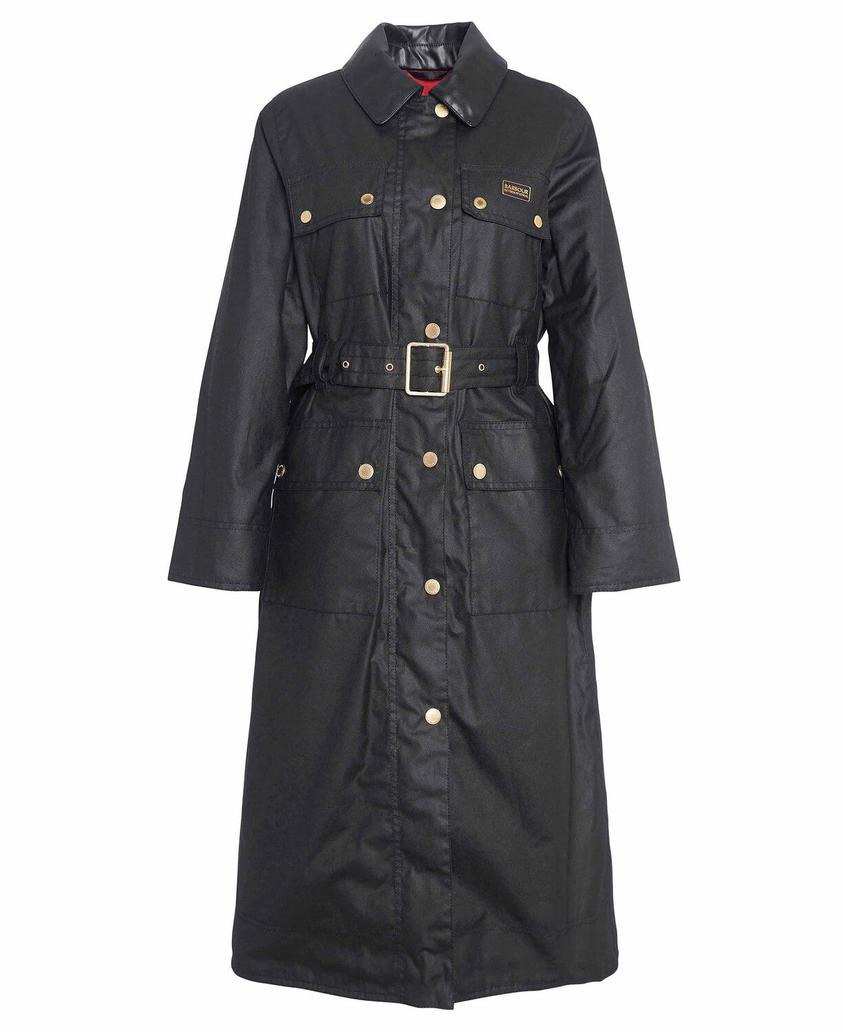 Milla Waxed Trench Coat