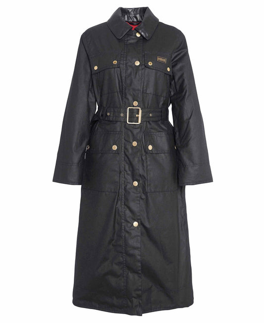 Milla Waxed Trench Coat