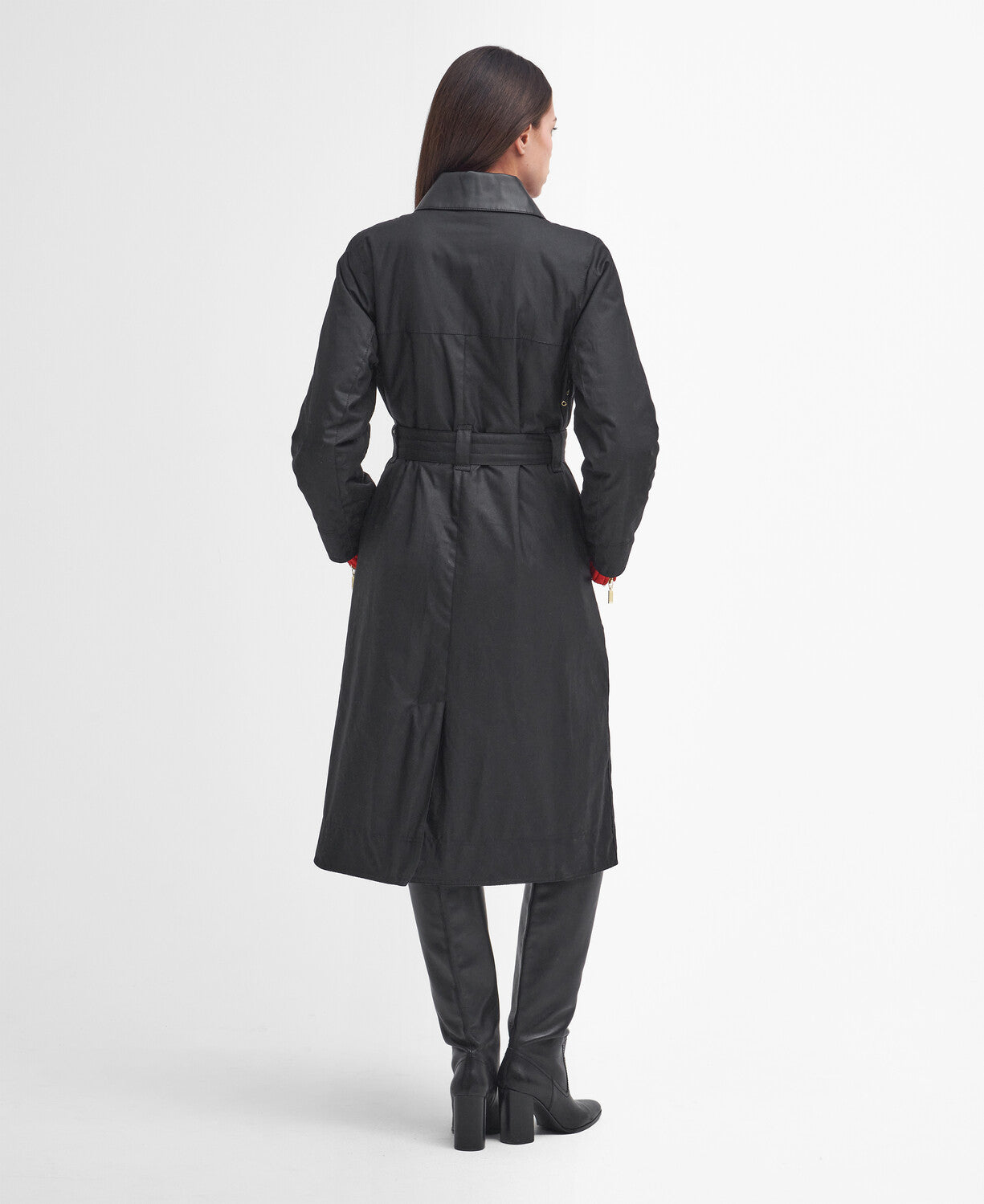 Milla Waxed Trench Coat
