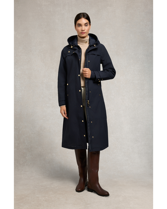Folgate Rain Coat - Ink Navy