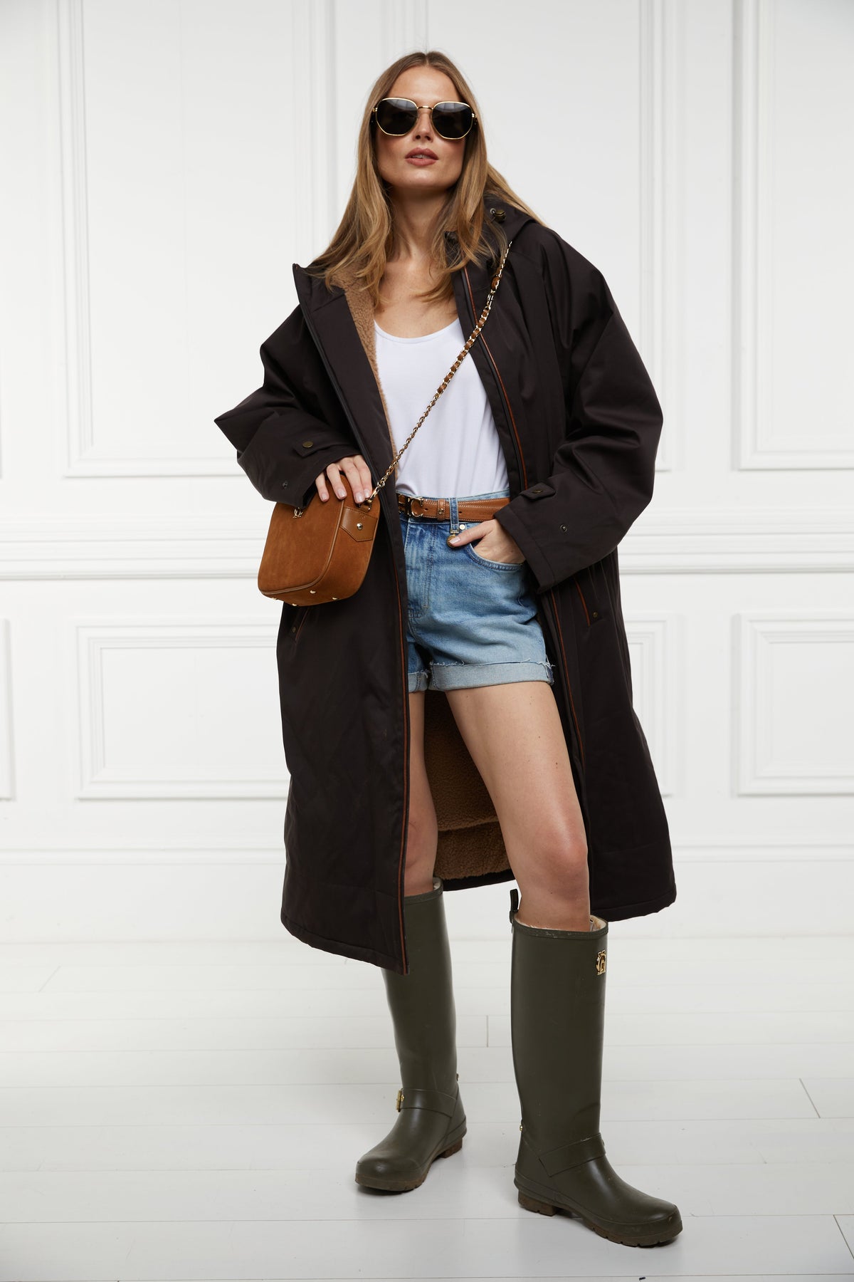 One-Size Waterproof Coat (Chocolate)