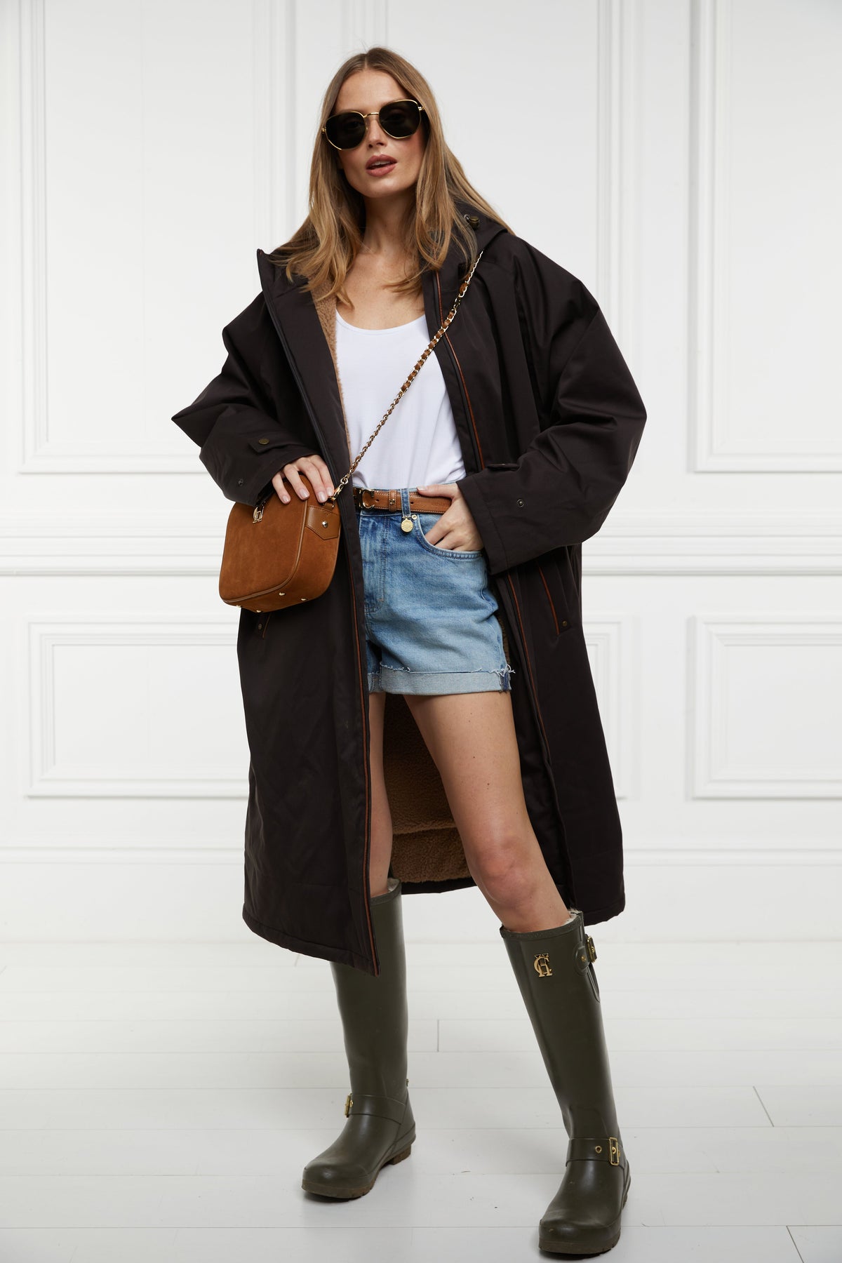 One-Size Waterproof Coat (Chocolate)