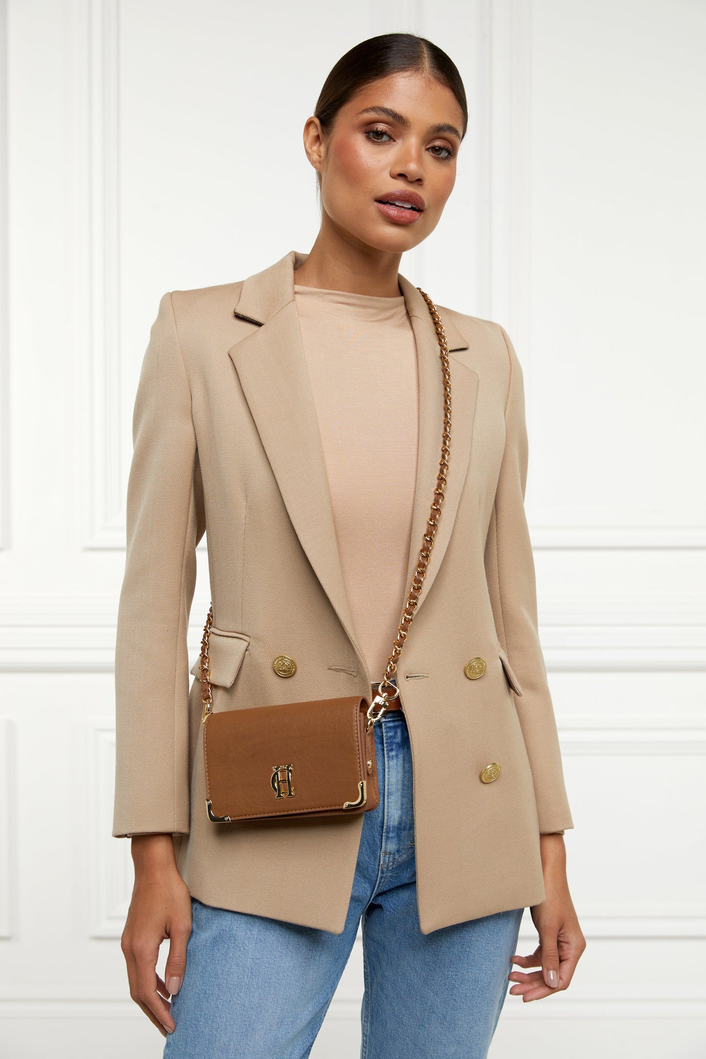 Kensington Crossbody Bag - Tan