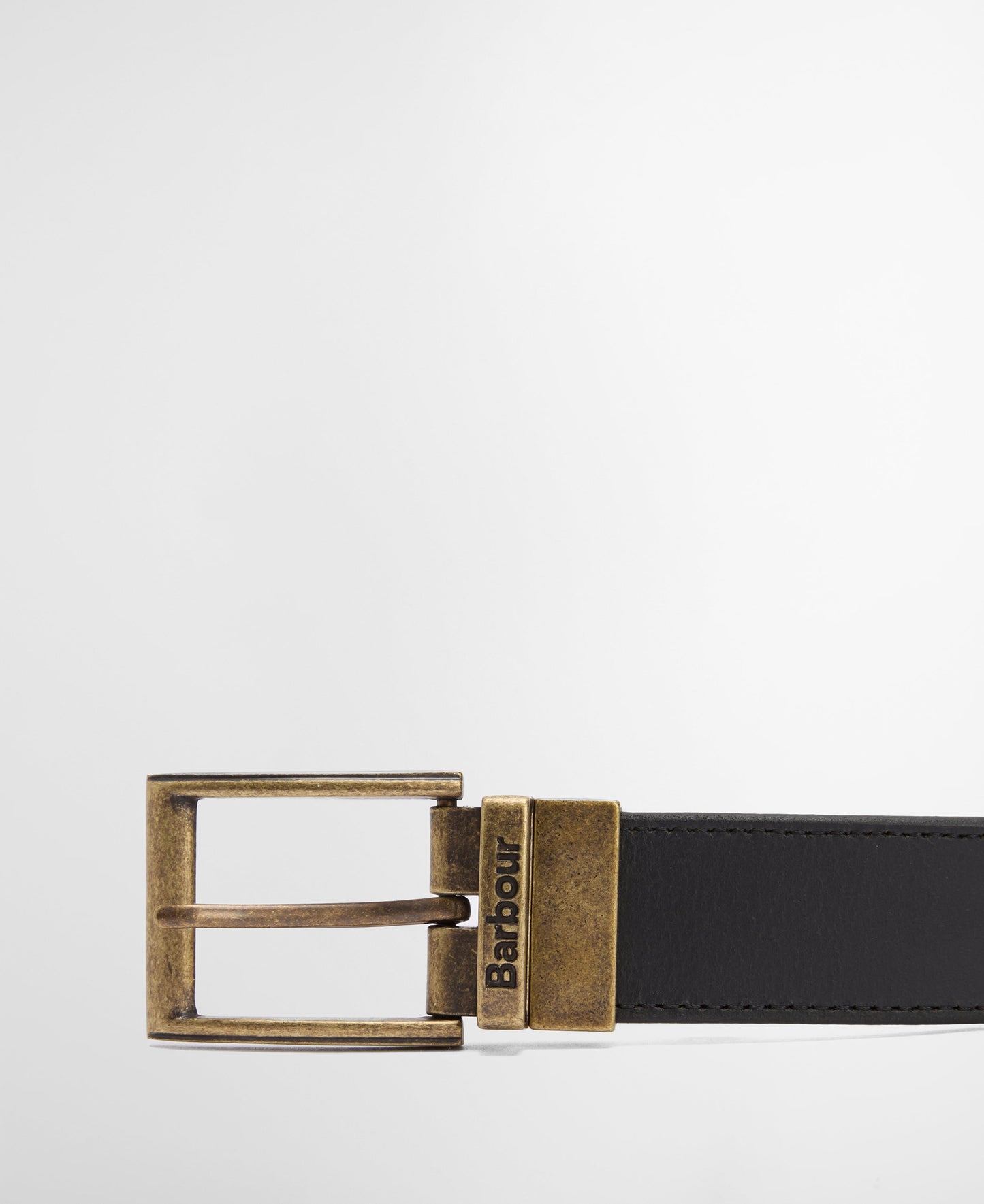 Reversible Tartan Leather Belt
