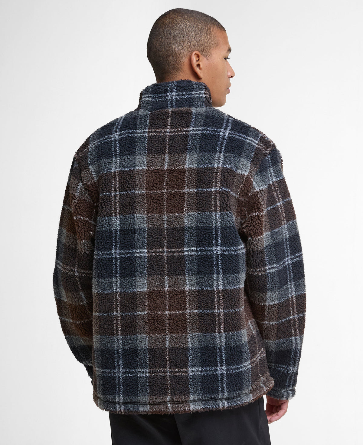 Tartan Fleece Zip Through