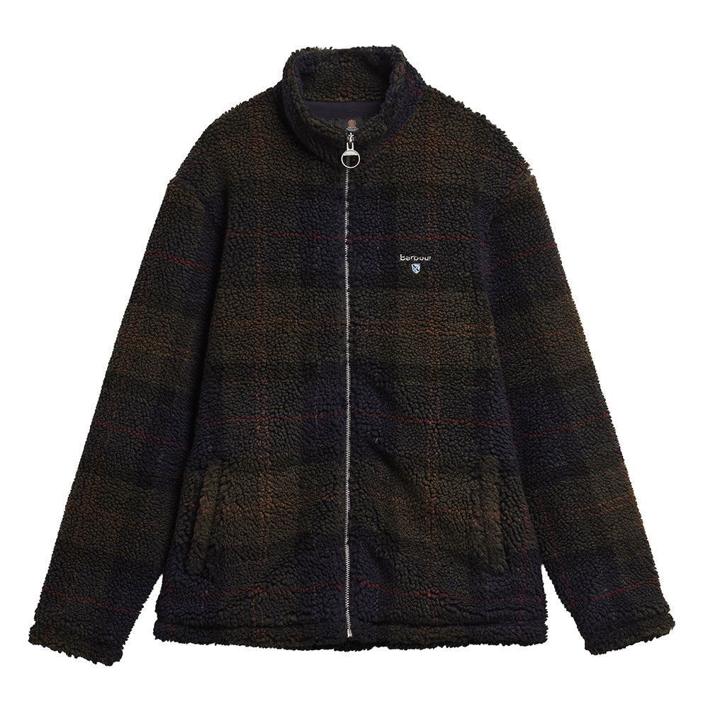 Tartan Fleece Zip Through