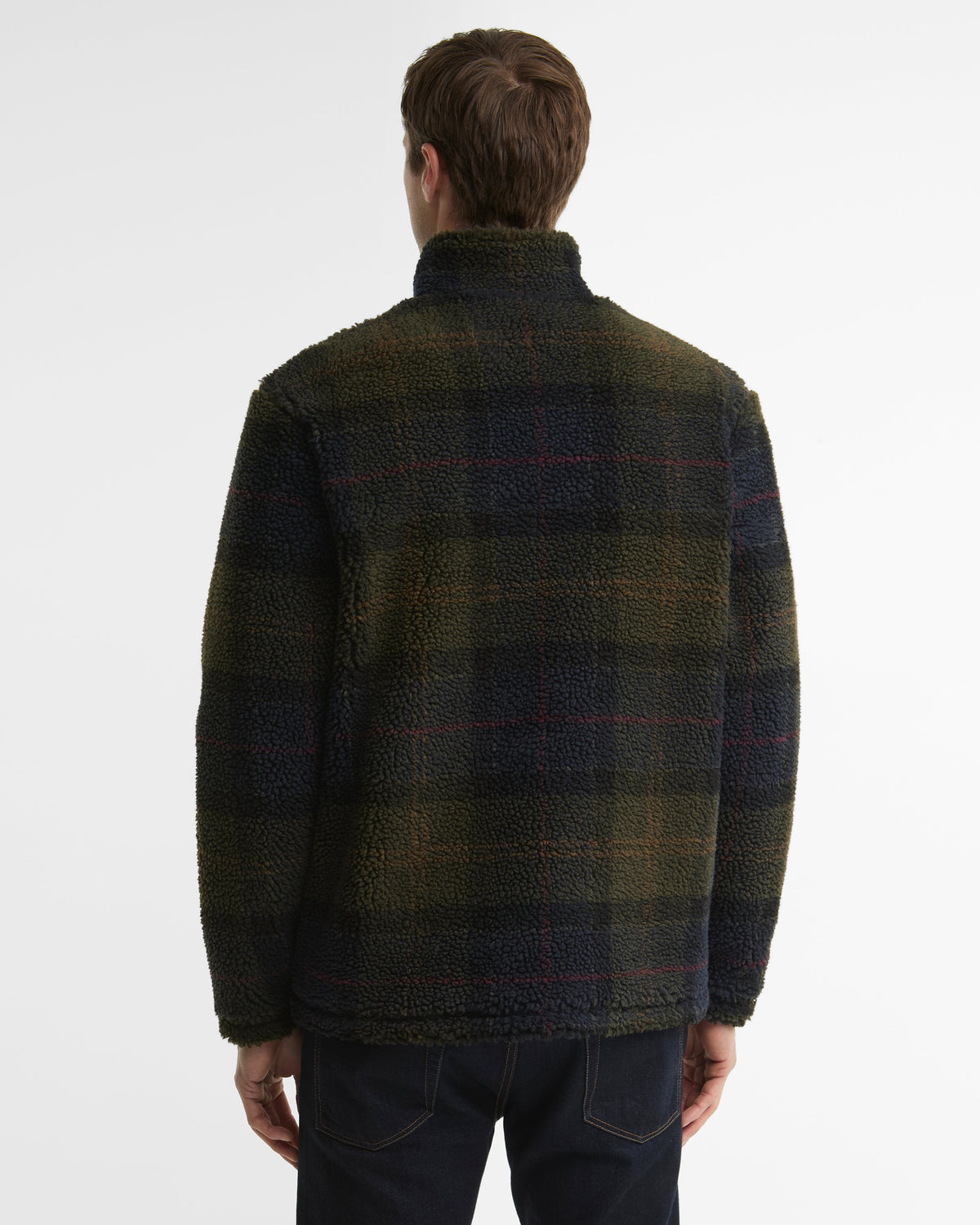 Tartan Fleece Zip Through