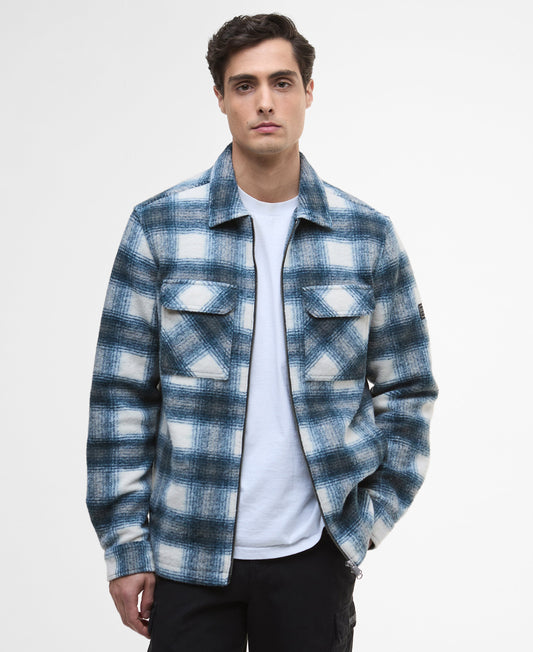 Clayton Fleece Check Overshirt