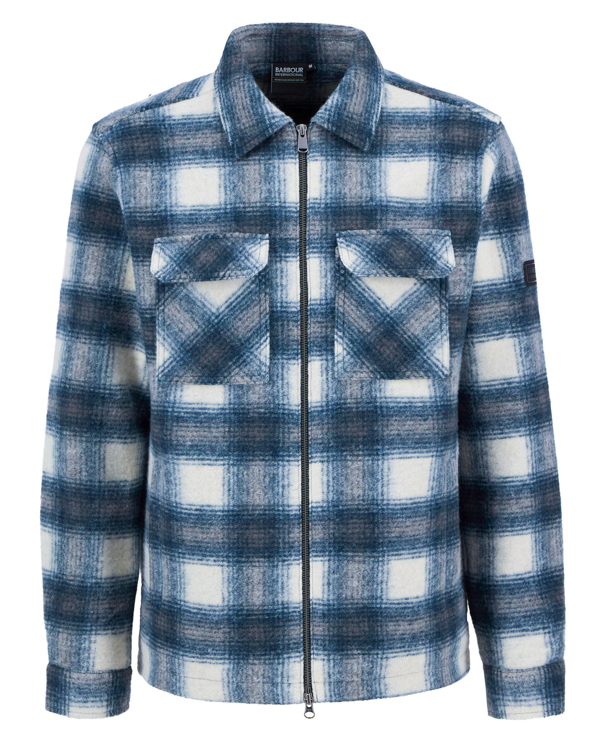 Clayton Fleece Check Overshirt