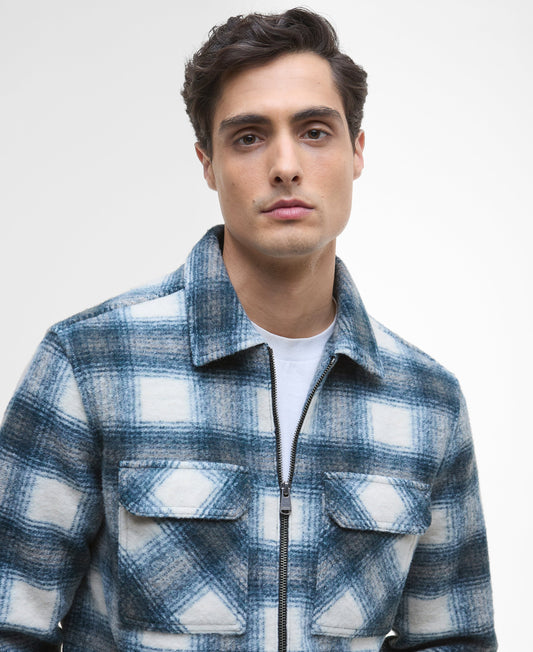 Clayton Fleece Check Overshirt