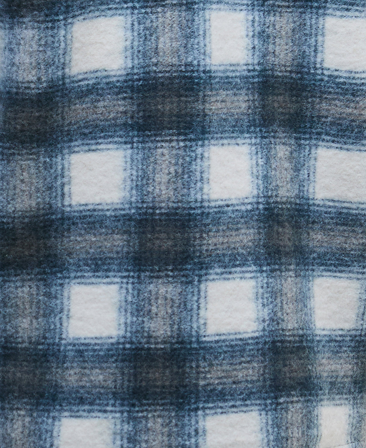 Clayton Fleece Check Overshirt