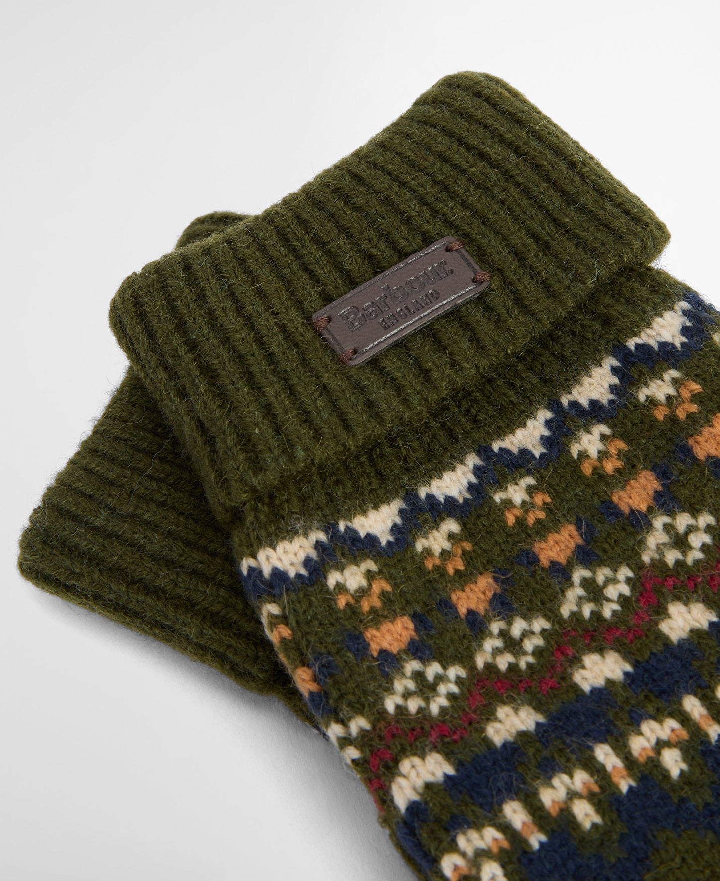 Marlow Fair Isle Knitted Gloves