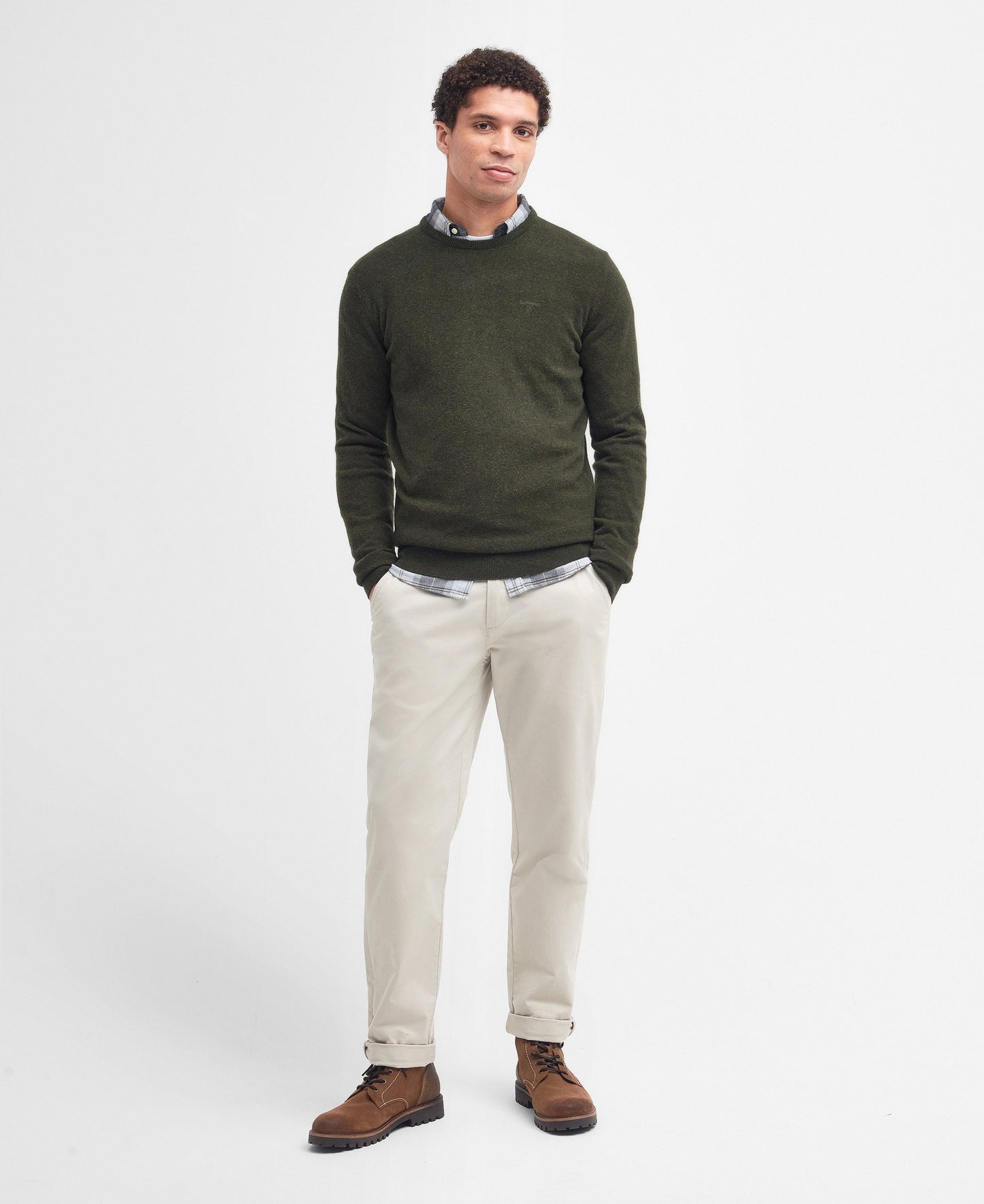 Essential Lambswool Crew Neck Sweater