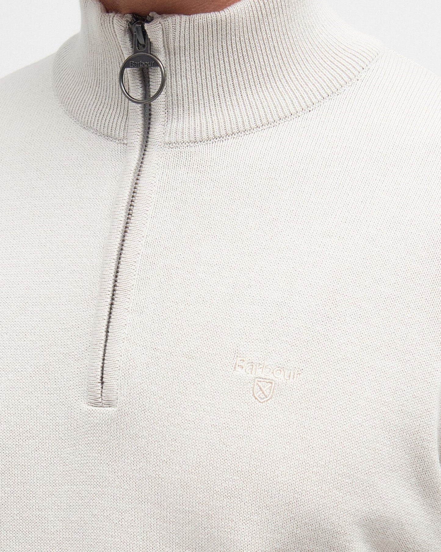 Cotton Half-Zip Sweatshirt
