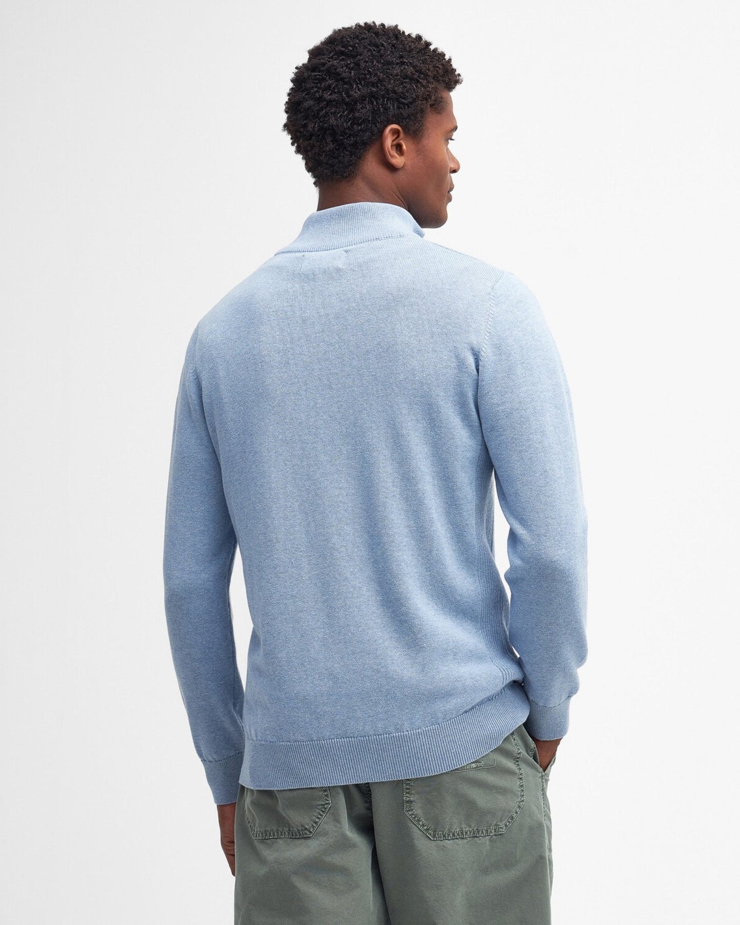 Cotton Half-Zip Sweatshirt