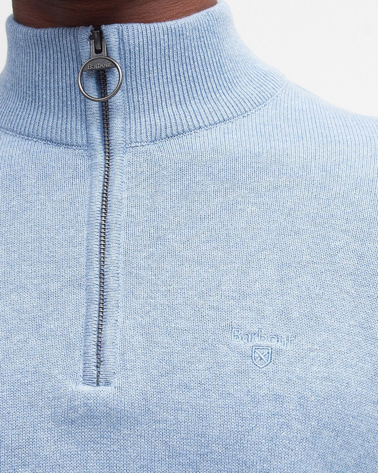 Cotton Half-Zip Sweatshirt