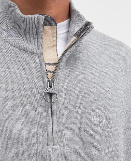 Cotton Half-Zip Sweatshirt