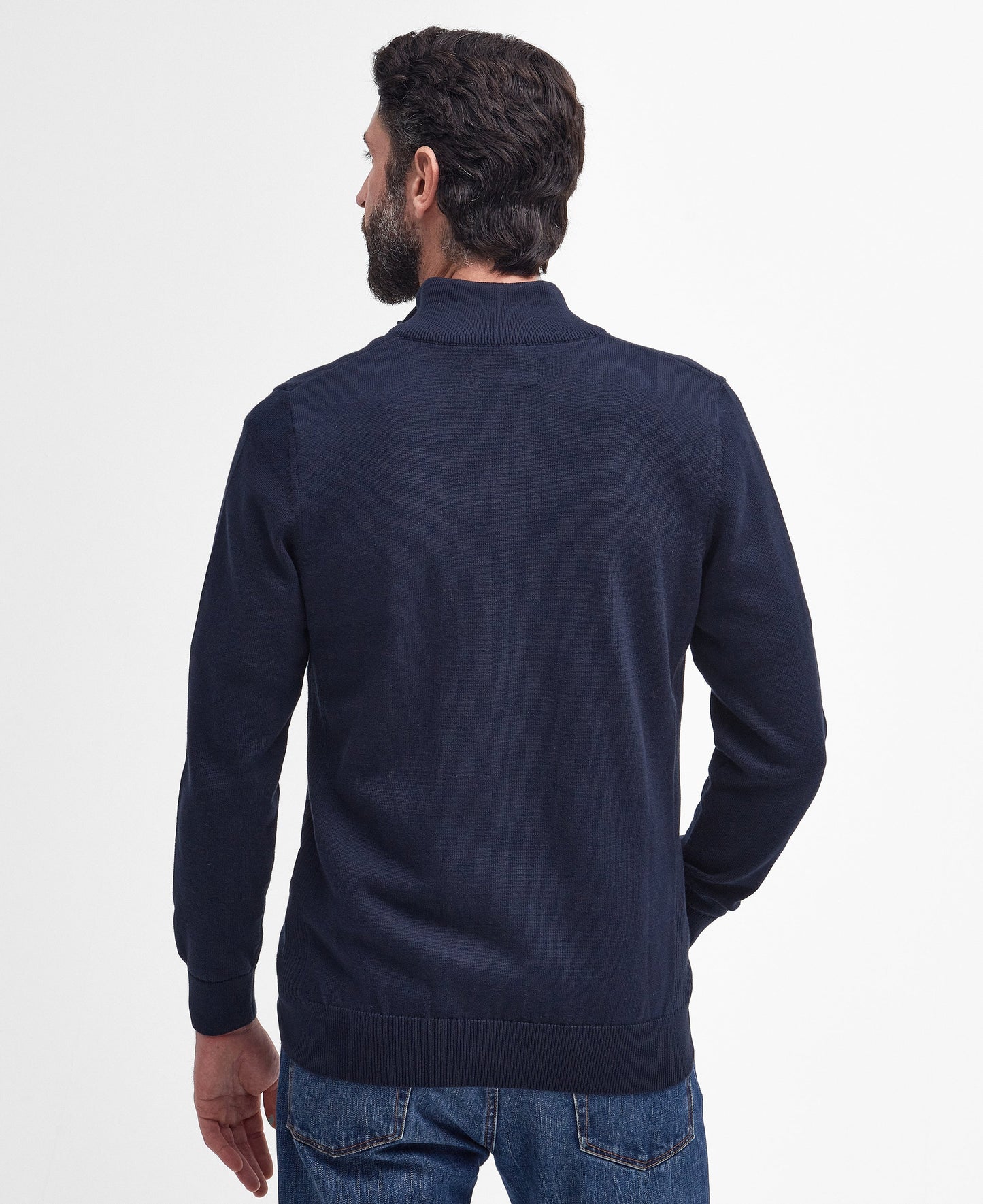 Cotton Half-Zip Sweatshirt
