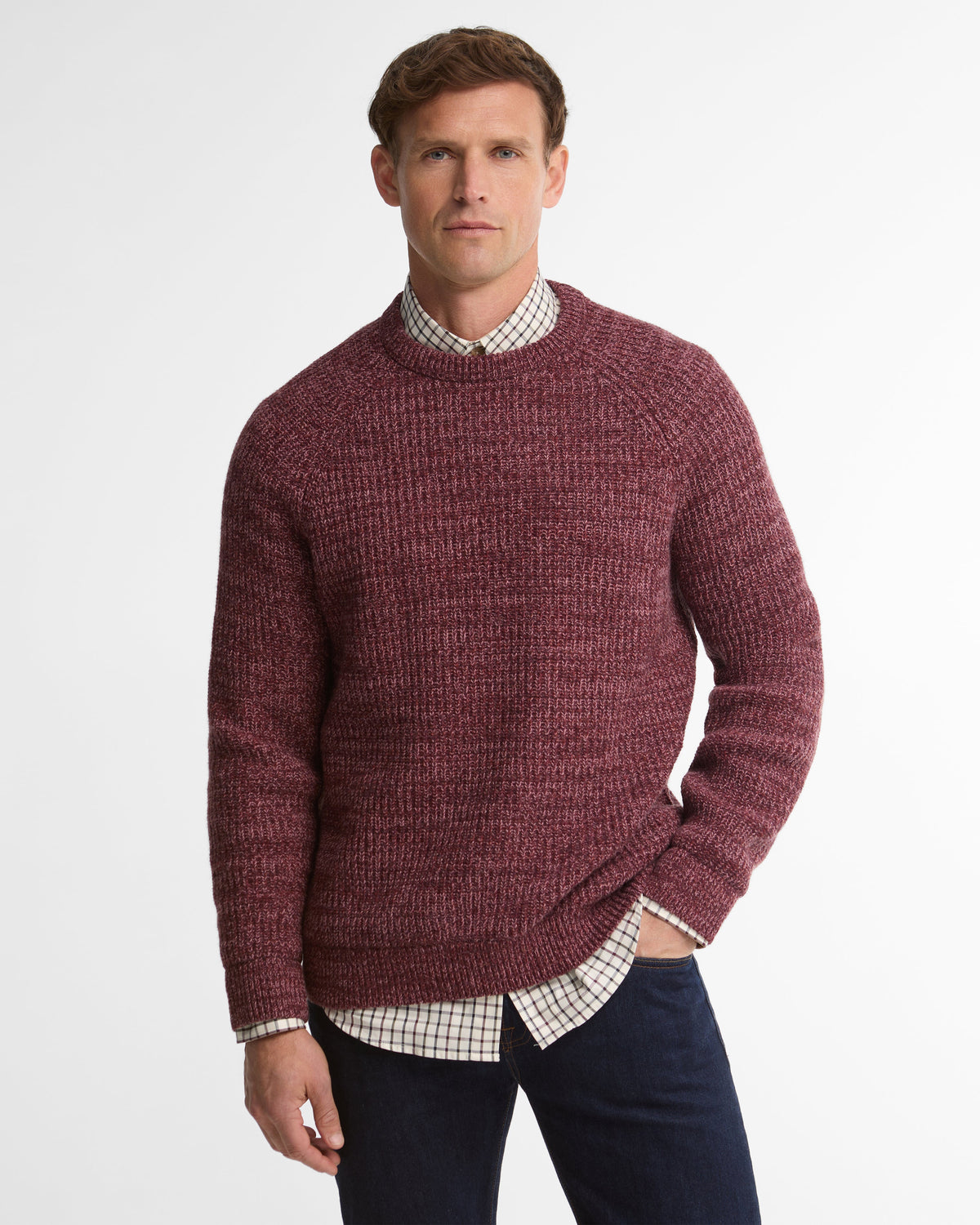 Horseford Crew Neck Knit Jumper