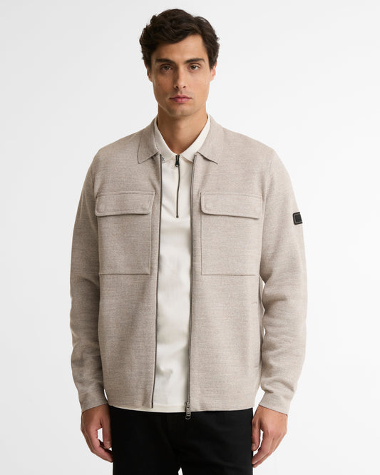 Burley Wool-Blend Overshirt